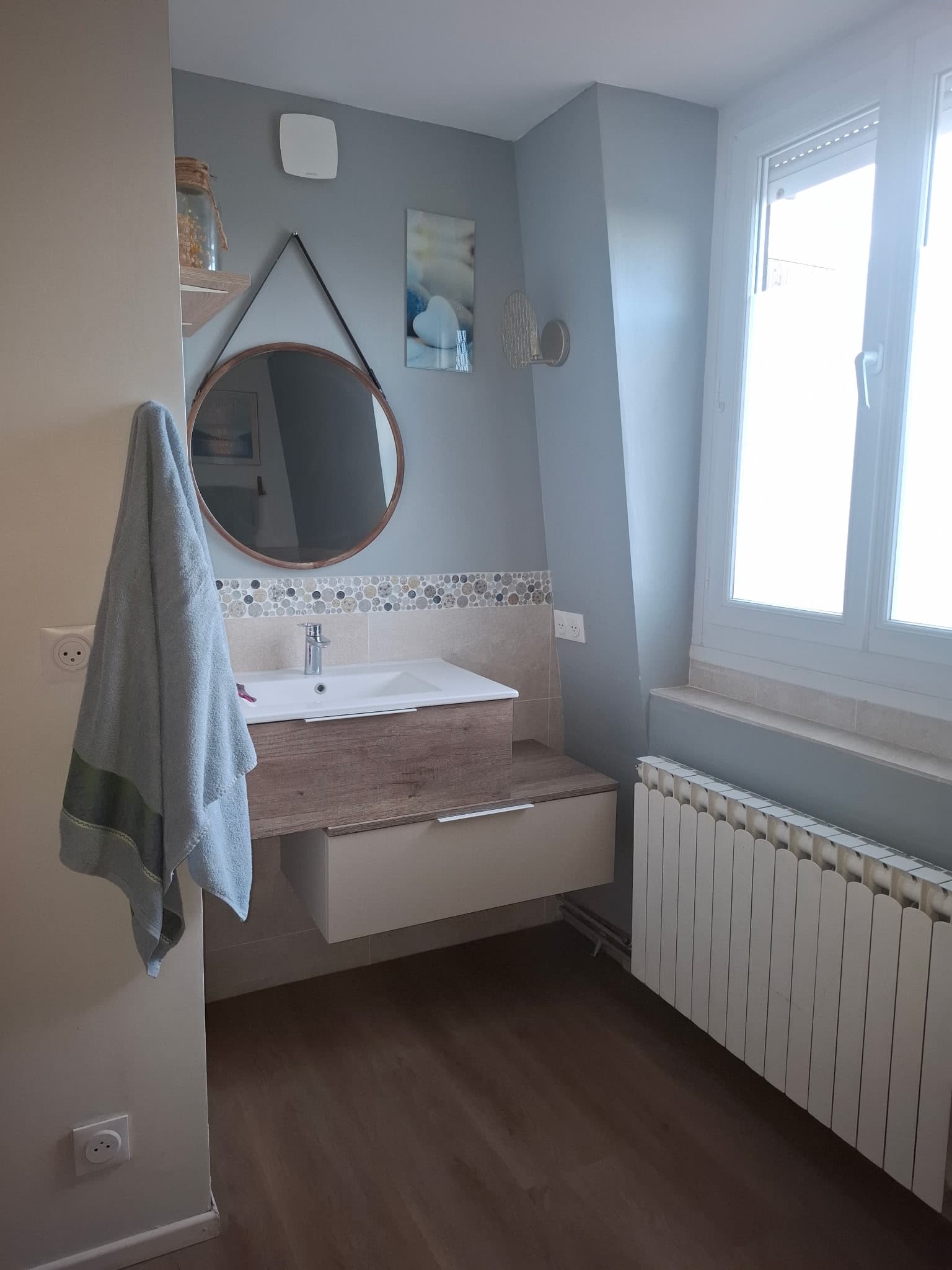 Maison de ville avec beau jardin !